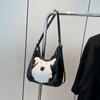 Bolso Tote Otoño e Invierno 2024 Nuevo Nicho Simple Estilo Coreano Ins Gran Capacidad Bolso de Hombro Estilo Extranjero para Viaje al Trabajo Bolso para Mujer