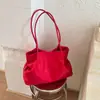 Bolsa de lona casual estilo coreano Shuai Mi Home para mujer, nueva colección otoño 2026, gran capacidad, adecuada para ir al trabajo