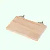 Jaula para Pájaros Trepar y Jugar Accesorios Juguetes Divertidos Suministros Plataforma para Loro Plataforma de Salto de Madera Maciza Tabla de Soporte Peonía Fénix Negro Piel de Tigre