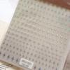 Pegatinas para Manicura de Estrellas Celebridades de Internet Explosiones Pegatinas Pequeñas para Manicura Negra Blanca Plateada Pegatinas para Manicura Adhesivo Trasero Pegatinas para Uñas Pegatinas Decorativas