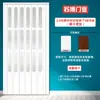 Puerta plegable de PVC corredera para abrir Puerta de cocina Puerta divisoria interior Baño Riel oculto colgante Balcón Tienda