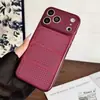Carcasa de teléfono con rejilla de disipación de calor para teléfono Apple 17 iphone16promax color sólido estilo japonés coreano avanzado nuevo