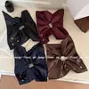Pañuelo Cuadrado de Textura Satinada para el Cabello, Cuerda para el Cabello de Textura Sedosa Accesorio para el Cabello, Goma Elástica de Princesa Cuerda para Cola de Caballo Baja Accesorio para el Cabello
