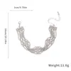 Pulsera Redonda con Borla Incrustada de Diamantes, Estilo Fresco y Moderno, Estilo de Nicho, Pulsera Versátil, Lujo Ligero, Sensación de Alta Gama, Joyería de Mano de Nicho