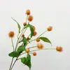 Flor artificial contendo Yang planta artificial 7 frutas de espinho pequeno decoração de paisagem para casa casamento sistema de floresta de flores combinado