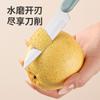 Cuchillo de Fruta Acero Inoxidable con Cubierta Protectora Dormitorio Hogar Cocina Cuchillo Pelador para Cortar Alimento Complementario Fruta Cuchillo Pequeño Fábrica