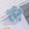 Pinza de garra floral estilo coreano y japonés para primavera y verano, pinza de pelo grande dulce con textura degradada para mujer, adecuada para recogidos en la parte posterior de la cabeza