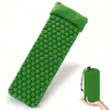 Colchoneta Inflable Individual para Exterior Tpu Ultraligera Portátil Estilo Camping Colchoneta para Dormir Colchoneta a Prueba de Humedad Colchón de Presión con Pie Transfronteriza Temu