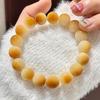 Panecillos Pequeños a la Parrilla de Carbón Pulsera Bodhi Jade Blanco Envoltura para el Dedo Semilla Bodhi Suave Cuentas de Oración para Estudiantes Mujeres