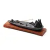 Novo Queimador de Incenso Cerâmico Antigo Criativo de Refluxo Porta-Incensos para Sala Cerimônia do Chá Zen Incenso em Vara Queimador de Incenso Porta-Incensos Ornamentos