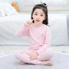 Categoría a Conjunto de Ropa Interior de Algodón de Color Natural para Niños Ropa y Pantalones Suaves de Forro Polar para Bebés, Niños Pequeños y Niños Pequeños Capa Base Térmica de Algodón