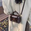 Diseño Nicho Bolso Cuadrado Pequeño Versátil para Mujer 2025 Nuevo Estilo Retro Textura de Alta Gama Un solo Hombro Cruzado Bolso para Viajar