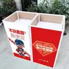 Estantes para Snacks, Exhibidores de Comida a Granel, Soportes Plegables para Exhibición, Vitrinas, Pequeños Exhibidores de Comida, Estantes de Promoción para Supermercados