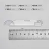 Cuchillo, hoja de cuchillo para frutas, hoja de repuesto, hoja grande dentada, cuchillo pequeño