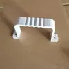 Abrazadera para tubería de lluvia de PVC Fijador de bajante Posicionador de tubería de drenaje Abrazadera para tubería de bajante Clip para drenaje de pared exterior