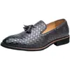 Novos Sapatos de Couro Masculinos com Franjas, Sapatos de Couro Casuais, Estilo Coreano, Estilo Cabeleireiro, Sapatos da Moda que Aumentam a Altura, Sapatos de Trabalho de Salto Baixo Estilo Britânico para Homens