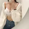 Sutiã de Renda Puro Sexy Sem Aro, com Fecho de Colchete, Lindo Design nas Costas, Decote em V Profundo, Reunião Pequena no Peito, Lingerie Anti-Exposição