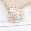 Nuevo Flor de Cinco Pétalos Completamente Diamantada Colgante Flor Diagonal Nieve de Aceite Accesorios para Joyería DIY Funda para Teléfono Celular Material de Diamante Venta al por Mayor