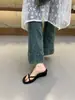 Sandalias de Tira Gruesa con Suela Gruesa para Mujer Chuyuji para Uso al Aire Libre, Verano 2026 con Hebilla Adelgazante y Aumento de Altura Interno para la Playa
