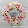 Amazon Flor de Cerezo Simulada Colgante de Puerta Decoración de Boda Guirnalda Tocado Hawaiano Guirnalda de Peonías Decoración Festiva Personalización