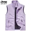 2026 Primavera Verano Chaleco Nuevo Casual de Moda para Hombre Chaqueta de Moda para Exteriores Chaleco de Secado Rápido Deportivo de Primavera