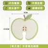 Fábrica de Origen Linda Fruta Pulpa de Madera Comprimida Algodón Toallita para Lavar Platos Esponja de Pulpa de Madera Cepillo para Lavar Platos Olla Artefacto de Limpieza de Cocina