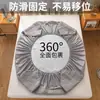 Sábana Bajera con Relleno de Algodón, Funda Protectora de Color Sólido, Cubrecolchón Impermeable y a Prueba de Orina, Sábana para Cuna, Venta al por Mayor de Fabricantes de Colchones, Estilo Lujo Ligero