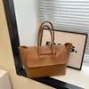 Cross2026 Bolso Grande Nuevo Retro de Otoño para Mujer, Bolso de Mano Casual para el Trabajo, Bolso Tote Versátil para el Día a Día