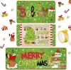 Tapetes de Cozinha de Natal Americanos, Conjunto Americano de Duas Peças de Tapetes Longos para Pés, Tapetes de Entrada, Tapetes Longos para Chão, Tapetes Absorventes para Pés