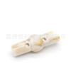 25x 9mm brilhante Hengchuang cilíndrico resina botão dois furos Guofeng botão suéter DIY cor botão atacado