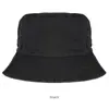 Sombrero de Pescador Nuevo Estilo Algodón Puro Estampado Personalizado Europeo y Americano Transfronterizo para Viajes al Aire Libre, Transpirable, Sencillo, Moderno, Sombrero de Sombrilla y Protección Solar