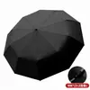 Paraguas automático de doble uso para negocios para lluvia y sol, paraguas plegable para dos personas ampliado al 70% de descuento para hombres, protección solar, protección UV, venta al por mayor desde el fabricante
