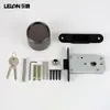 Cerradura de Puerta Invisible Minimalista Italiana Personalizada Cerradura Esférica de un Solo Lado con Llave de Emergencia para Puerta de Madera de Dormitorio Cerradura de Puerta Oculta Cerradura Secreta