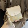 Bolsos de Nicho de Gama Alta 2026 Versión Coreana Bolso Cruzado de Moda Versátil para Mujer Estilo Ins Bolso Cubo Versátil de Hombro