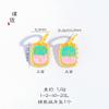 Color duradero no se decolora Arena dorada de Vietnam seguro y saludable zodiaco dragón fantasma de la montaña colgante accesorios DIY pulsera pulsera
