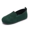 Novedad Primavera 2023 zapatos tipo frijol cuatro colores color liso suela blanda zapatos de princesa zapatos de mujer versión coreana de bebé niño primera generación de pelo