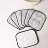 Pano de prato espesso resistente a óleo, pano de lavar louça com fio de aço, toalha de prato de gaze de algodão com fio de prata para cozinha, camada dupla, prático e durável