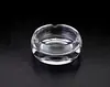 Cenicero de Cristal Grande Creativo y Personalizado, Vidrio, Estilo Europeo Moderno, Adecuado para Sala de Estar, Hogar, Oficina, Cenicero Simple, Regalo