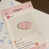 Horquilla Simple de Lunares Estilo Coreano de Un Yuan Lazo Rosa Clip Pico de Pato Versátil Flequillo Lateral Diadema Accesorios para el Cabello Puesto