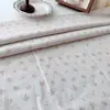 Algodão Puro Veludo Coreano Tecido Floral Estilo Coreano Algodão Puro Estilo Ins Fresco Roupas Femininas e Infantis Roupas para Família Roupa de Casa DIY