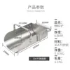 Uso Industrial Pá Manual Grossa para Grãos Alimentícios Pá para Ração Conjunto de Pás de Material Pá de Poeira de Aço Inoxidável 304