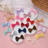 Nova Fita Pequena tamanho laço fita gravata borboleta laço diy acessórios de cabelo grampo de cabelo acessórios de laço atacado