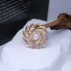 Broche Retro de Moda Pin de Solapa de Alto Grado que Conserva el Color Accesorio para Abrigo Gabardina Traje Hebilla de Pin de Fijación Anti-Exposición