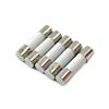 Fusible de retardo de disolución lenta de tubo de seguridad cerámico de 5 x 20 mm T3T10T15T20A, tubo cerámico de 250 V, ruptura lenta, 6 x 30