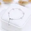 Pulseira de pérolas de água doce naturais feminina gypsophila design simples pulseira de alto requinte novas joias atacado