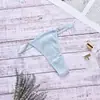 Tanga de Algodón Puro Hecho a Medida para Mujer, Ropa Interior Sexy Sin Costuras de Tiro Bajo, Tangas de Algodón Acanalado Transpirables para Mujer, Transfronterizo