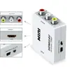 Convertidor de HD a AV Adaptador de HD a AV Interfaz de 3 RCA Rojo, Blanco y Azul Caja Blanca Pequeña CVBS