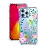 Adequado para Apple iPhone 17 Promax Capa de Celular de TPU Anti-Queda nos Quatro Cantos com Design de Girassol Pintado e Cobertura Total