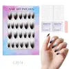 24 Peças de Unhas Postiças Usáveis para Adultos Produtos Acabados Transfronteiriços Patches de Manicure de Alta Qualidade Manicure Amêndoa Removível Atacado