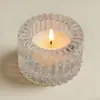 Venta al por mayor del fabricante Portavelas de Cristal Nórdico de Doble Propósito Accesorios para Cena Romántica con Velas Adornos Decorativos
